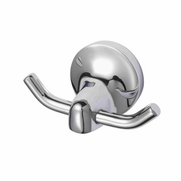 Haceka Aspen dvigubas kabliukas, chromas