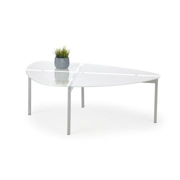 Kavos staliukas ERIKA, 110/72/38 cm, balta
