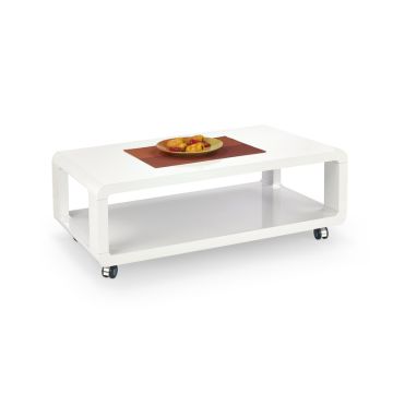 Kavos staliukas FUTURA, 105/58/38 cm, balta