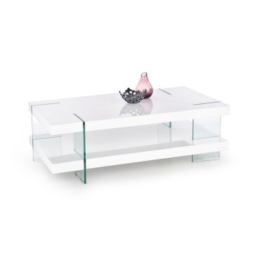 Kavos staliukas INFERO, 120/60/38 cm, balta