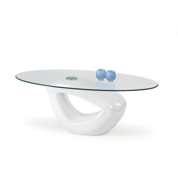 Kavos staliukas JASMIN, 115/65/44 cm, balta