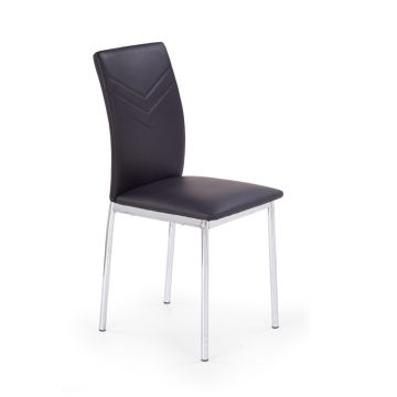 Metalinė kėdė K137, 43/49/92 cm, juoda