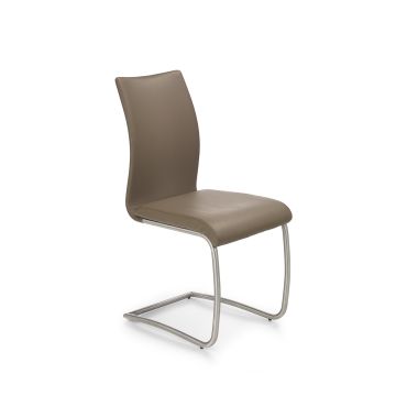 Metalinė kėdė K181, 42/59/94 cm, ruda