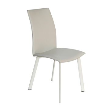 Metalinė kėdė K192, 45/63/96 cm, smėlio