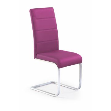 Metalinė kėdė K85, 42/56/100 cm, violetinė