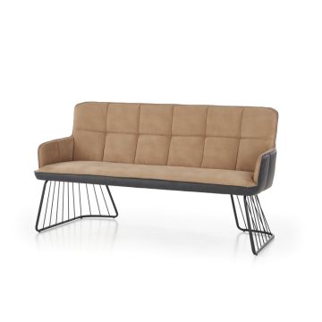Metalinė kėdė L1, 165/47/88/48 cm, ruda