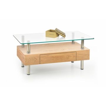 Kavos staliukas MARGOT, 100/50/42 cm, medis