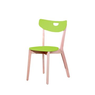 Medinė kėdė PEPPI, 46/50/80 cm, laimo