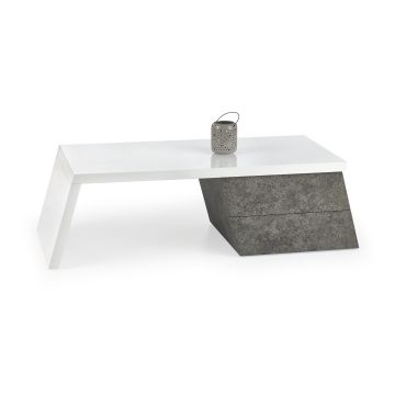 Kavos staliukas SEDIA, 120/60/40 cm, balta