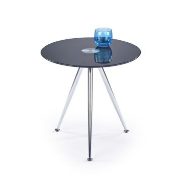 Kavos staliukas SIENA, 49/50 cm, juoda