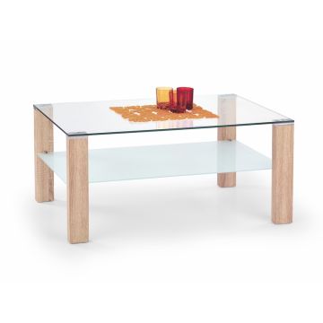 Kavos staliukas SIMPLE, 100/60/45 cm, medis