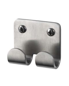 Haceka Ixi dvigubas kabliukas, matinio chromo