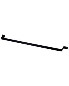 Haceka Ixi viengubas rankšluosčio laikiklis, matinė juoda 63cm