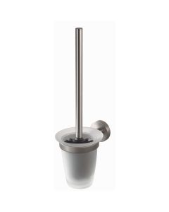 Haceka Kosmos tualeto šepetys stiklinė, braižyto metalo