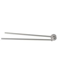 Haceka Kosmos sukiojamas rankšluosčio laikiklis, braižyto metalo 46cm