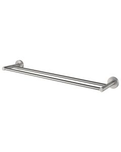 Haceka Kosmos dvigubas sukiojamas rankšluosčio laikiklis, braižyto metalo 61cm