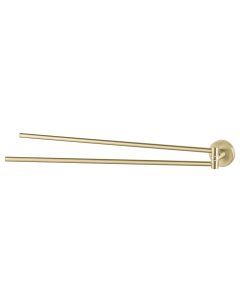 Haceka Kosmos sukiojamas rankšluosčio laikiklis, braižyto aukso spalvos 46cm