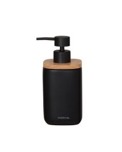 Pastatomas skysto muilo dozatorius 200 ml Sealskin Mind, juodas