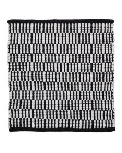 Vonios kilimėlis Sealskin Bathmat, 60x60 cm, juoda/balta