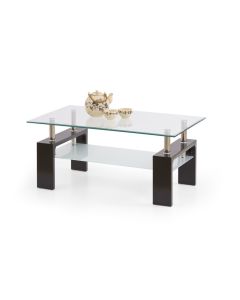 Kavos staliukas DIANA, 100/60/45 cm, ruda