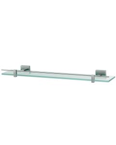 Haceka Mezzo Tec stiklinė lentynėlė 60x12.7cm matinis chromas
