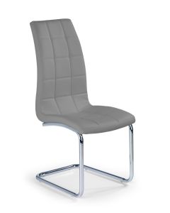 Metalinė kėdė K147, 42/55/101 cm, pilka