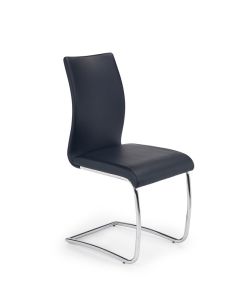 Metalinė kėdė K180, 42/59/94/49 cm, juoda