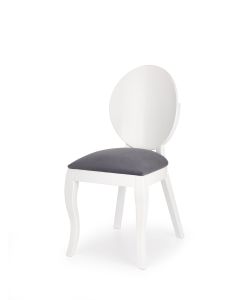 Medinė kėdė VERDI, 43/52/90/51 cm, balta