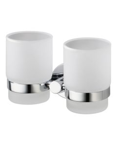 Kosmos Chrome dviguba stiklinė su laikikliu